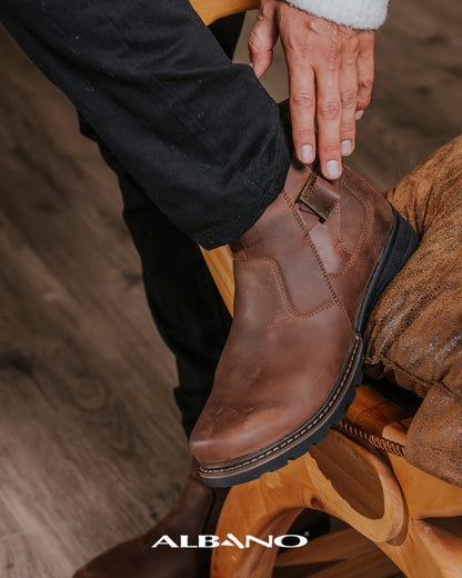 Botin Hombre Titan slip-on hebilla