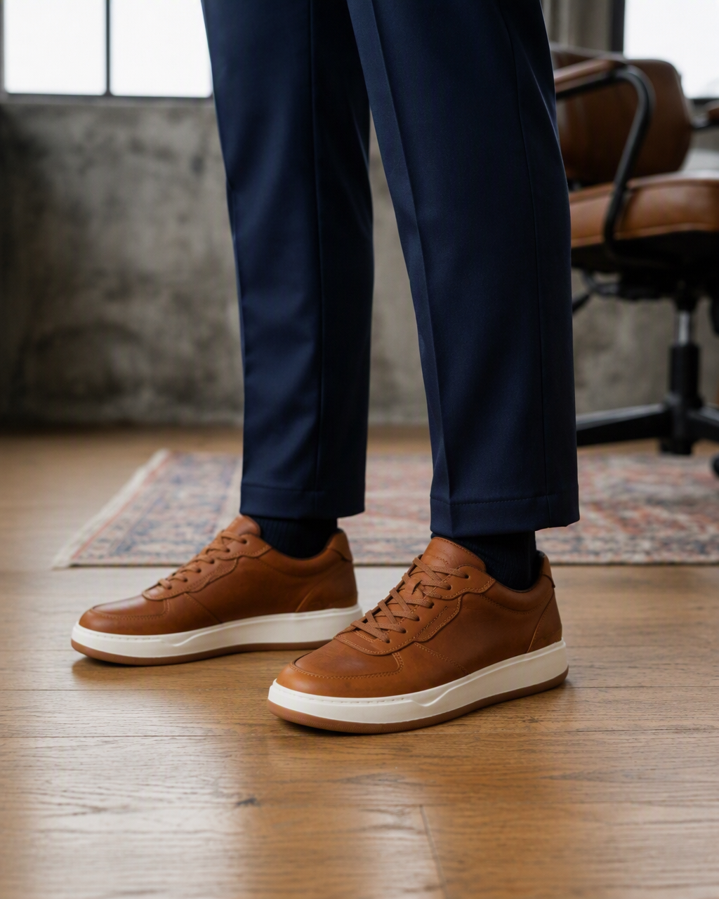 Zapatilla Hombre Denver Cuero
